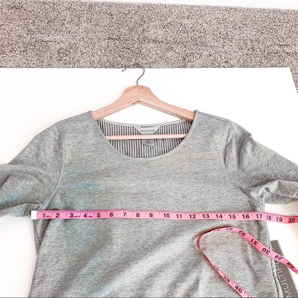 Boutique Open Back Lace Up Sweater Front Pocket XS - Picture 6 of 9